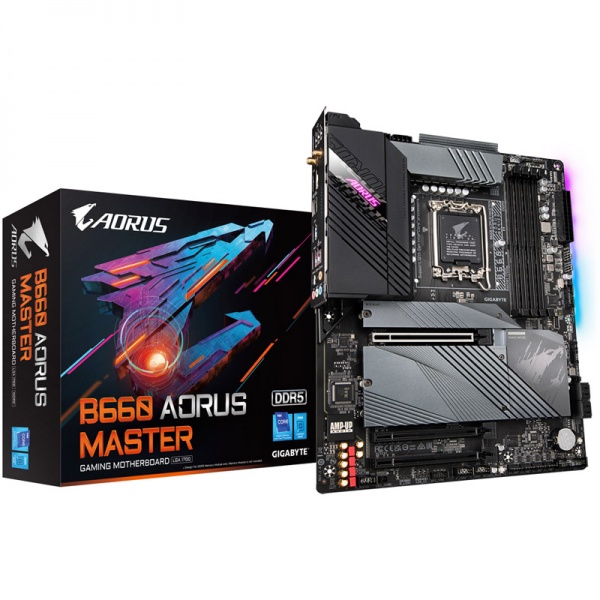 gigabytes B660 Aorus Master, Intel B660 motherboard - Socket 1700, DDR5