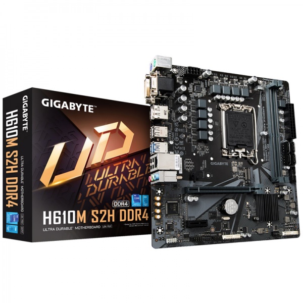 gigabytes H610M S2H DDR4, Intel H610 Motherboard - Socket 1700, DDR4