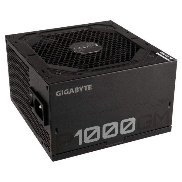 Gigabytes P1000GM power supply, 80 PLUS Gold - 1000 watts
