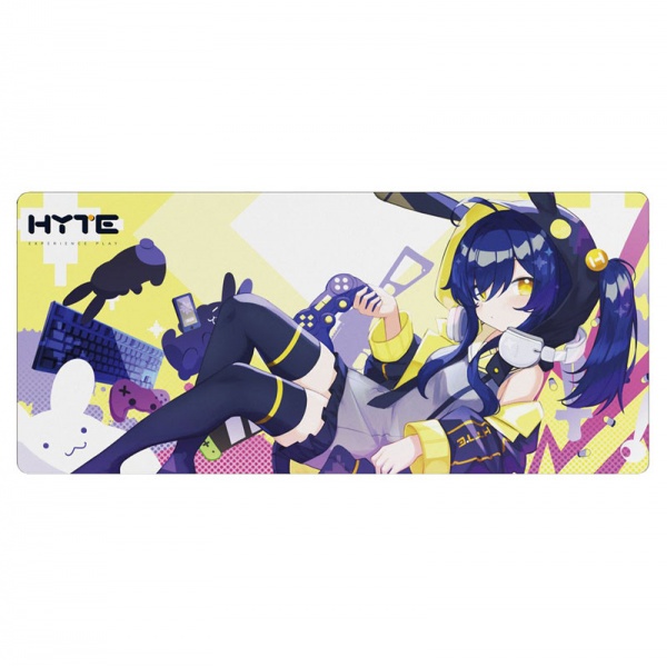 Hyte Bunny Splash Gaming Mouse Pad