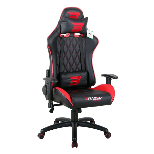 Brazen Phantom Elite Gaming Chair Red