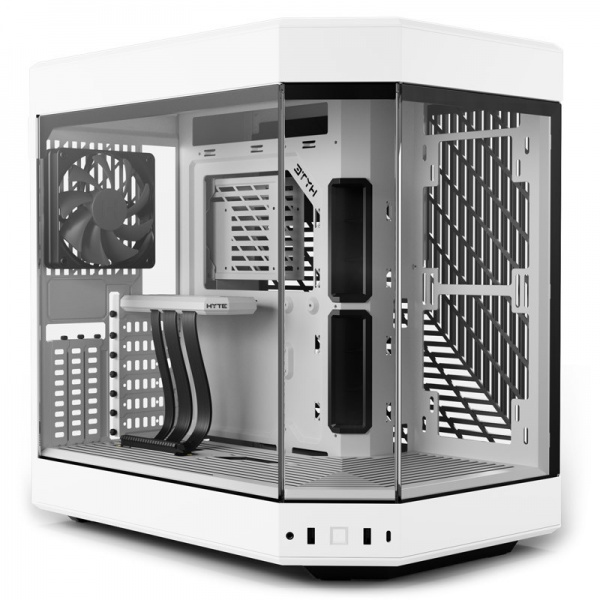 Hyte Y60 Midi Tower, tempered glass - white