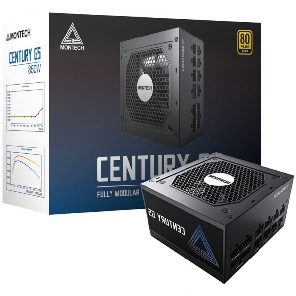 Montech Century G5 80 PLUS Gold power supply, 850 watts