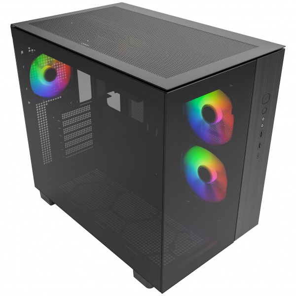 Montech KING 65 PRO PC Case, Midi-Tower, ATX, ARGB, Tempered Glass - Black