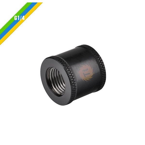 Thermaltake Pacific G1/4 Female to Female 20mm Extender Fitting - Black