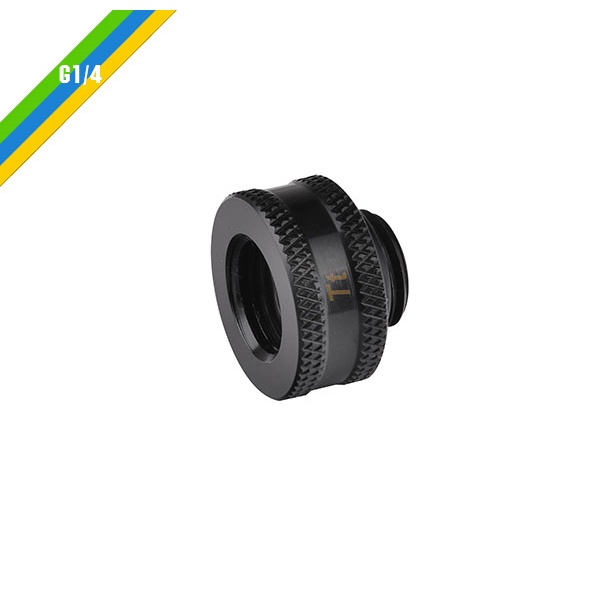 Thermaltake Pacific G1/4 Female to Male 10mm Extender Fitting - Black