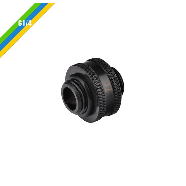 Thermaltake Pacific G1/4 Male to Male 10mm Extender Fitting - Black