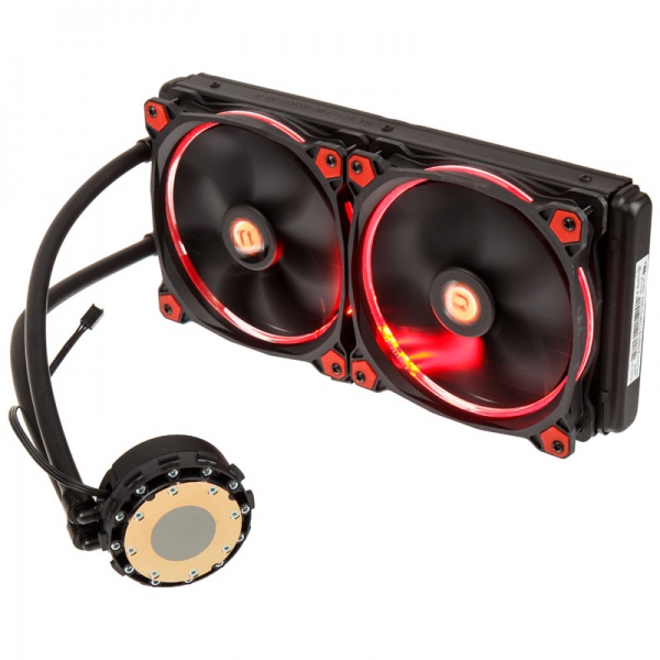 Thermaltake Water 3.0 Riing Complete water cooling, red - 280 mm