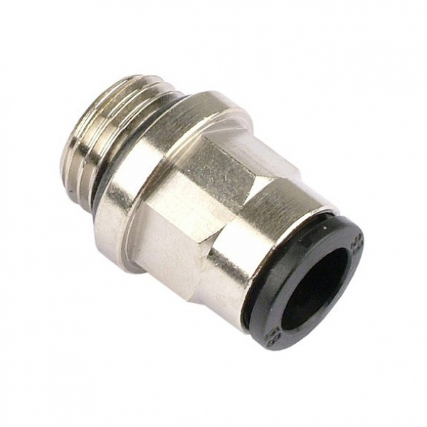 8mm G1/4 Plug-in fitting black (Nickel Plated)