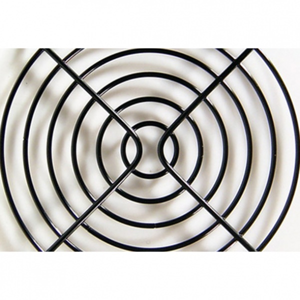 Fan Grill For Axial Fans For 92mm Black