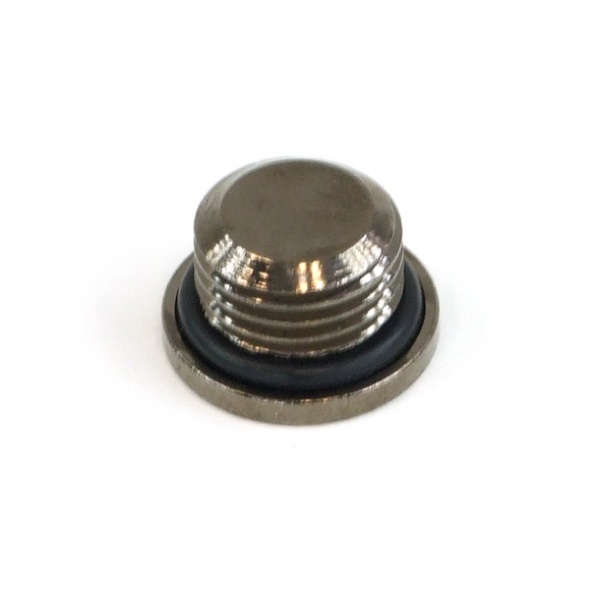 screw plug G1/4 Inch - black nickel