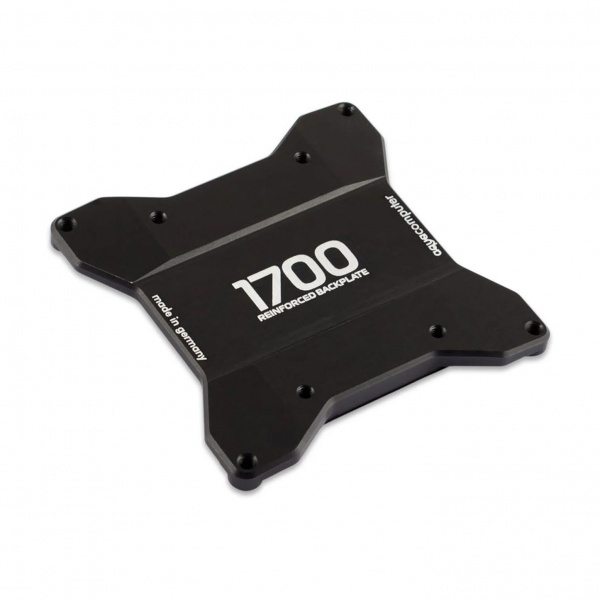 aqua computer Reinforced Backplate - Socket 1851/1700, black