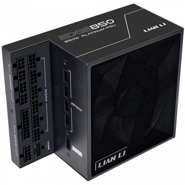 Lian Li EDGE EG0850 80 PLUS Platinum power supply, PCIe 5.1, ATX 3.1 - 850 Watt, black