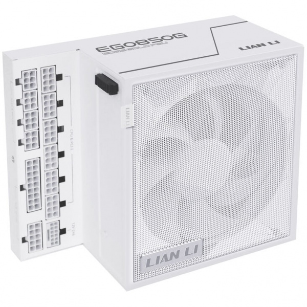 Lian Li EDGE GOLD 850 80 PLUS Gold power supply, PCIe 5.1, ATX 3.1 - 850 Watt, white