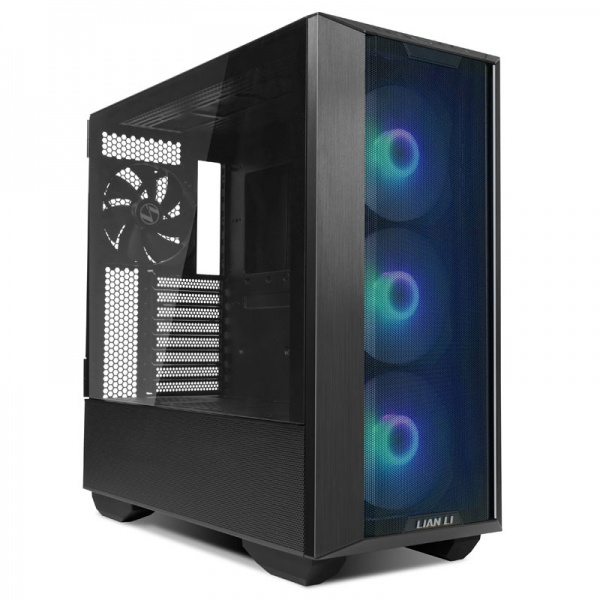 Lian li LANCOOL III E-ATX case, midi tower, RGB - black