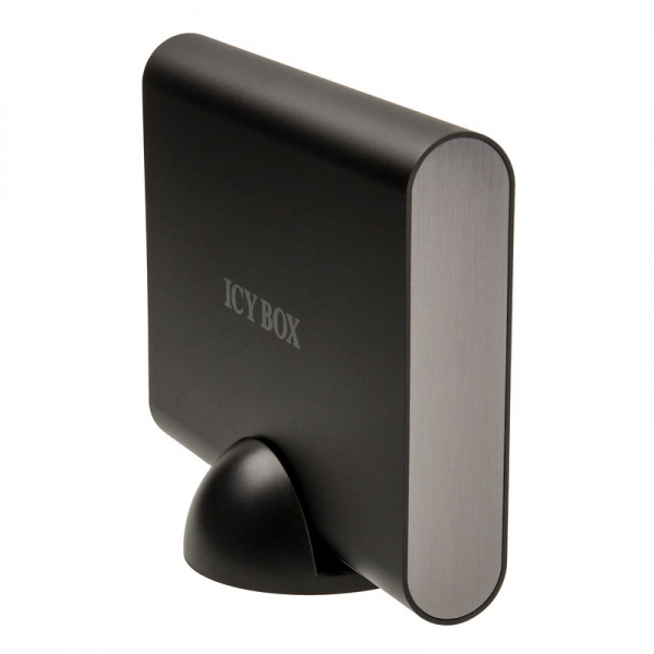 Icy Box IB-368STU3-B, 3.5-inch HDD Enclosure, USB 3.0 - Black