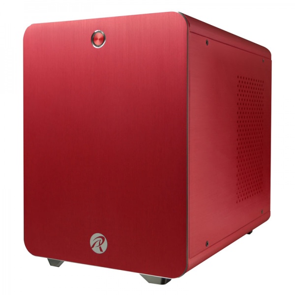 mini itx case red