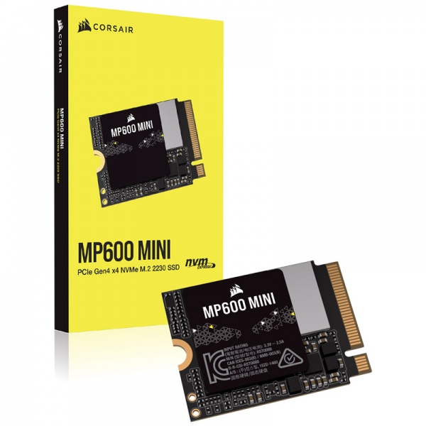 Corsair MP600 Mini NVMe SSD, PCIe 4.0 M.2 Type 2230 - 1TB