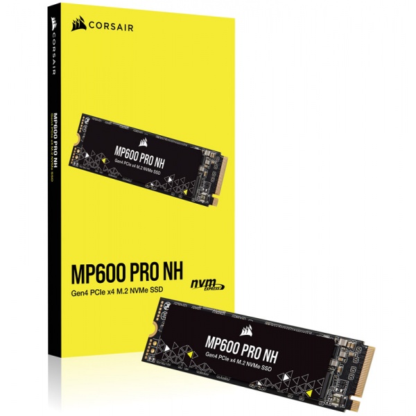 Corsair MP600 Pro NH NVMe SSD, PCIe 4.0 M.2 Type 2280 - 500GB