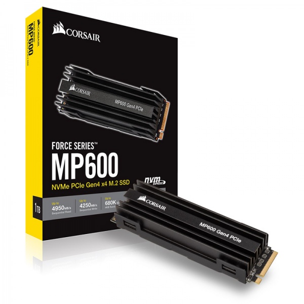 corsair MP600 R2 NVMe SSD, PCIe 4.0 M.2 Type 2280 - 1TB