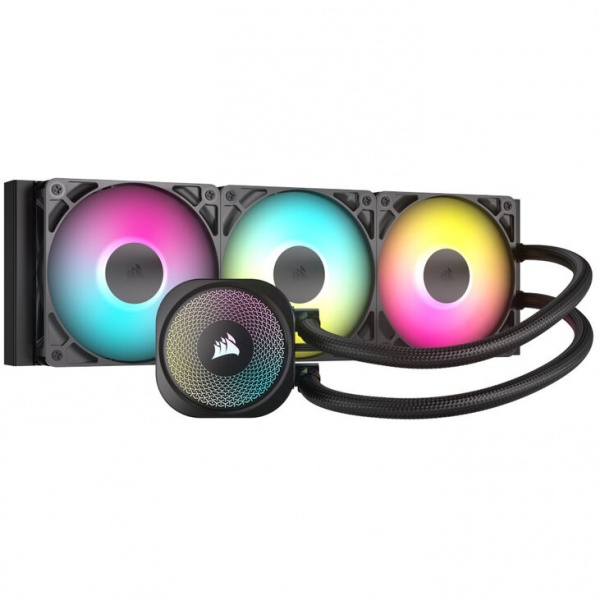 Corsair Nautilus RS 360 ARGB Complete Water Cooling System - 360 mm, Black