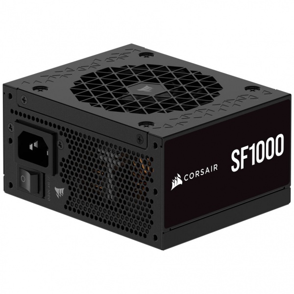 Corsair SF Series SF1000 SFX power supply, 80 PLUS Platinum, ATX 3.1 / PCIe 5.1 - 1,000 Watt, black