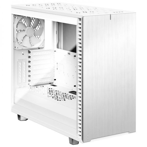Fractal design Define 7 White TG Midi-Tower - Tempered Glass, insulated, white