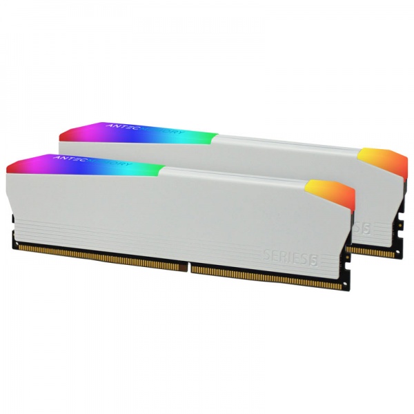 Antec 5 Series RGB White, DDR4-3000, CL16 - 16GB Dual Kit