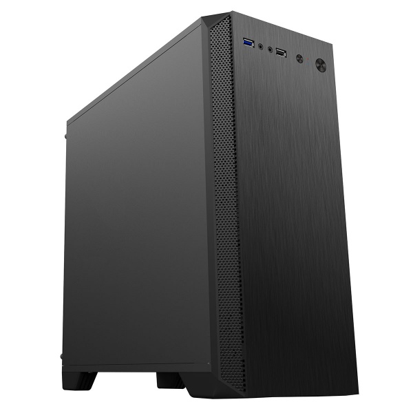 CIT Serenity Micro Gaming (MATX) Black Chassis Ultra Silent with 120mm Fan Included