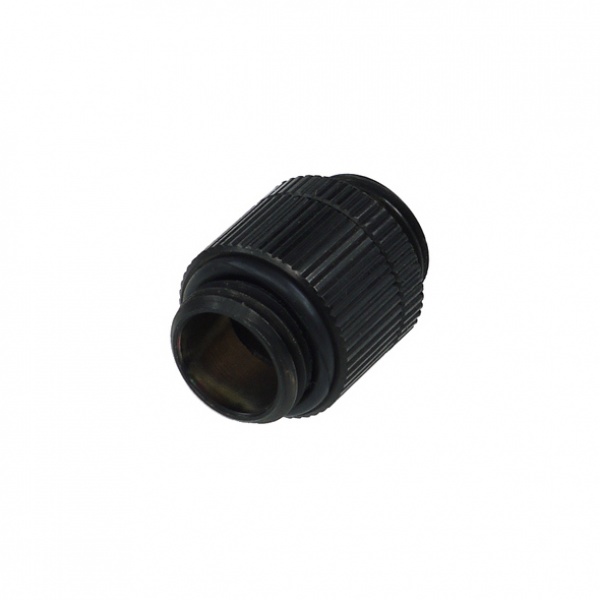 Alphacool 22mm Rotary Extender G1/4 Male to G1/4 Male - Deep Black