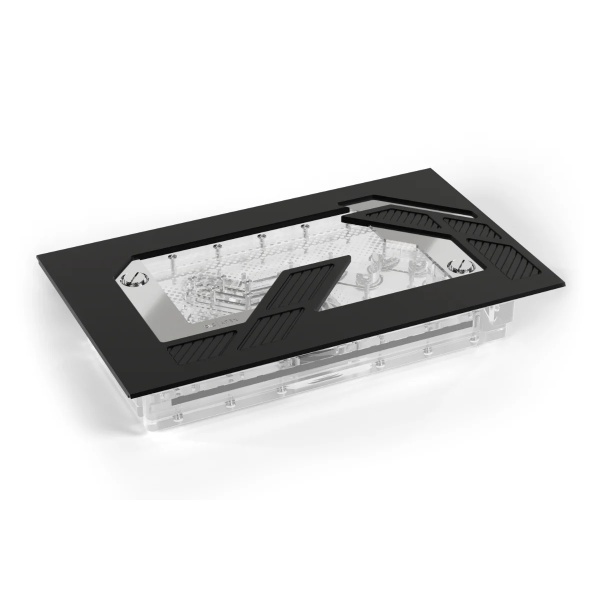 Alphacool Apex Distroplate for Dark Base Pro 901 with Apex D5 Pump - Black