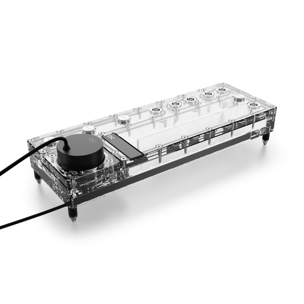 Alphacool Core Distro Plate 360 Left with VPP Pump and aRGB Lighting