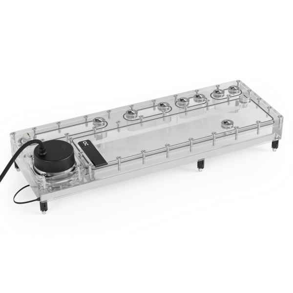 Alphacool Core Distro Plate 420 Links VPP/D5 mit VPP Apex Pumpe