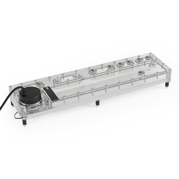 Alphacool Core Distro Plate 480 Links mit VPP D5 Apex Pumpe