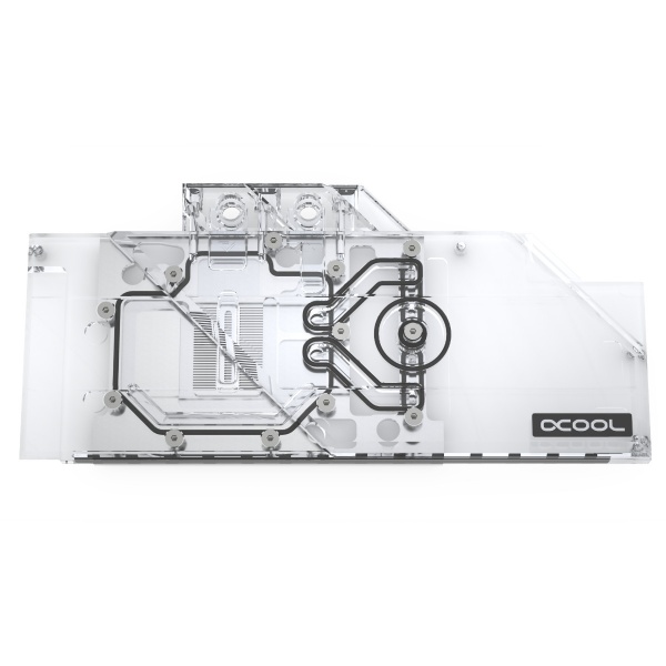 Alphacool Eisblock Aurora Acryl GPX-A Radeon RX 5700 XT Thicc II / III