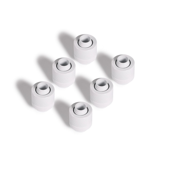 Alphacool Eiszapfen 13/10mm compression fitting G1/4 - white sixpack 