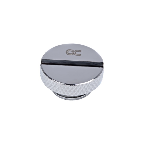 Alphacool Eiszapfen screw plug G1/4 - Chrome