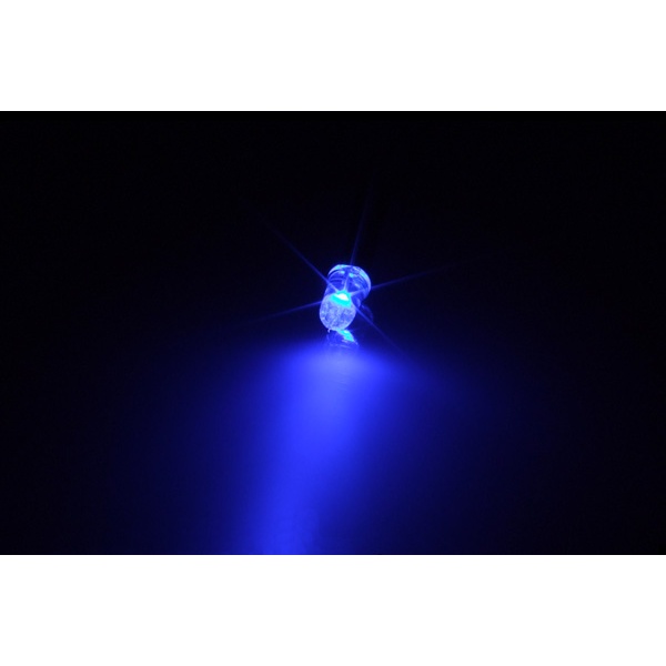Alphacool LED ready 5mm Ultra Bright Blue with G1/4 Lighting Blank