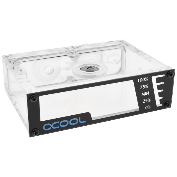 Alphacool Repack - Dual DC-LT - 5,25 Single Bay Station without Pump