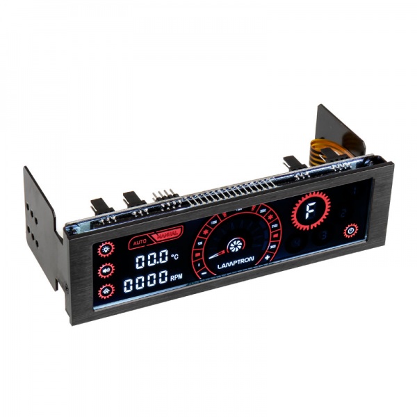 Lamptron CM 430 PWM fan controller - Black / Red