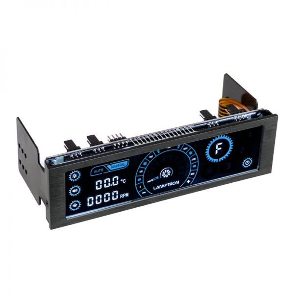 Lamptron CM430 PWM fan controller - black / blue
