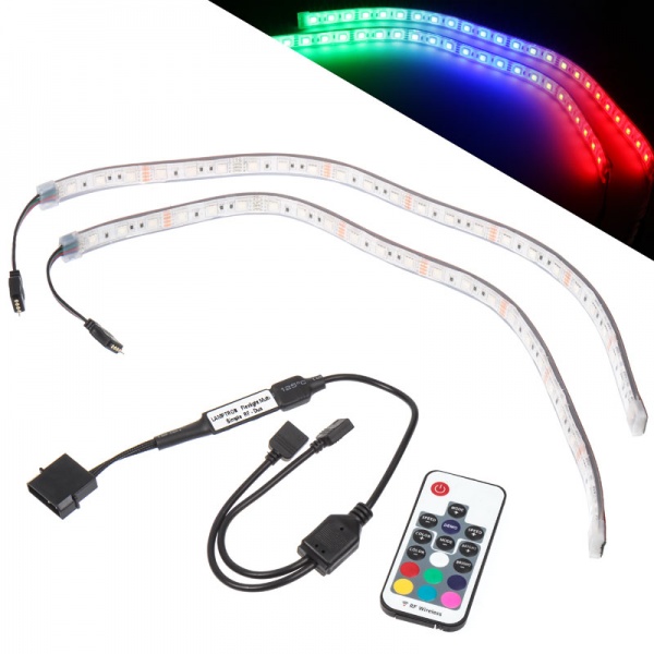 Lamptron Flexlight Multi Simple 3M Dual RGB LED Strip Set incl. Controller