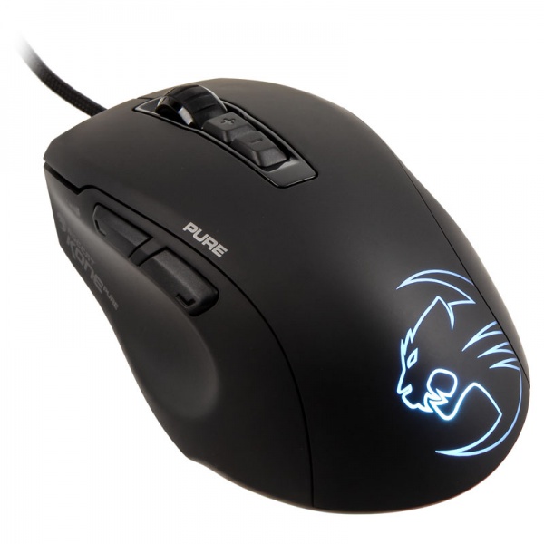 ROCCAT Kone Pure Owl-Eye Gaming Mouse, RGB - black