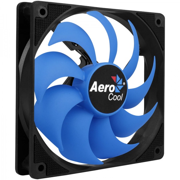 Aerocool Motion 12 fan, 120mm - black/blue