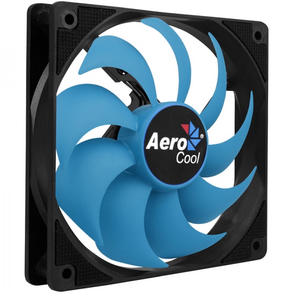 Aerocool Motion 12 Plus fan, 120mm - black/blue