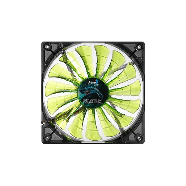 Aerocool Shark Fan Evil Green Edition - Green (140x140x25mm)
