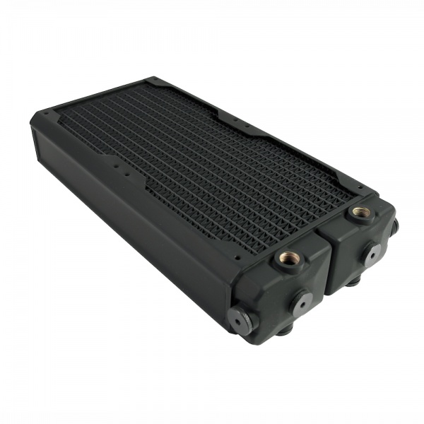 Black Ice SR2 Xtreme+ 280 MP Multi Port Radiator - Black Carbon