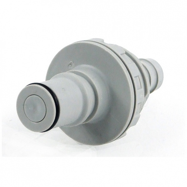 Quick-release coupling CPC 12.7mm plug with bulkhead thread