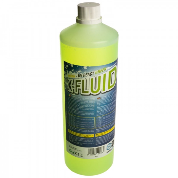 DimasTech X-Fluid, Yellow UV React Green - 1 Liter