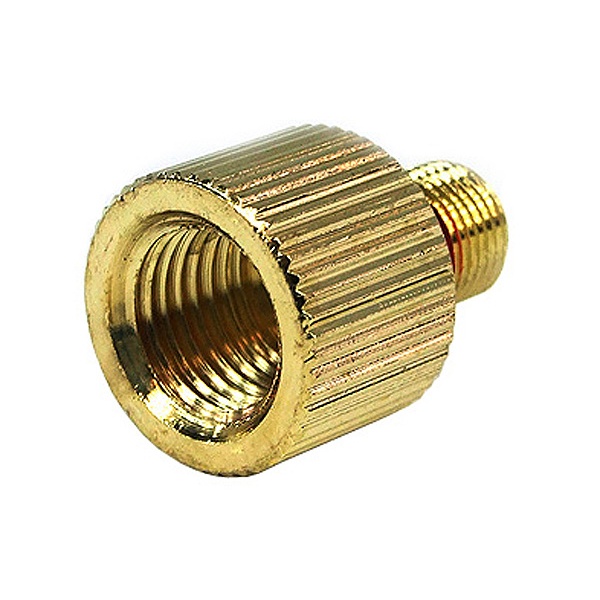 Eheim 1046 outlet adapter to G1 / 4   knurled gold plated